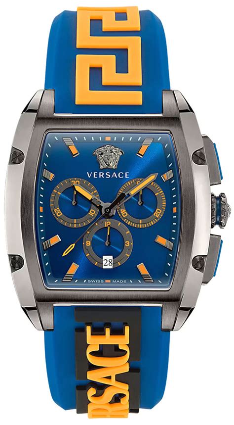 versace character chrono rubber strap|Versace Dominus Lady Watch.